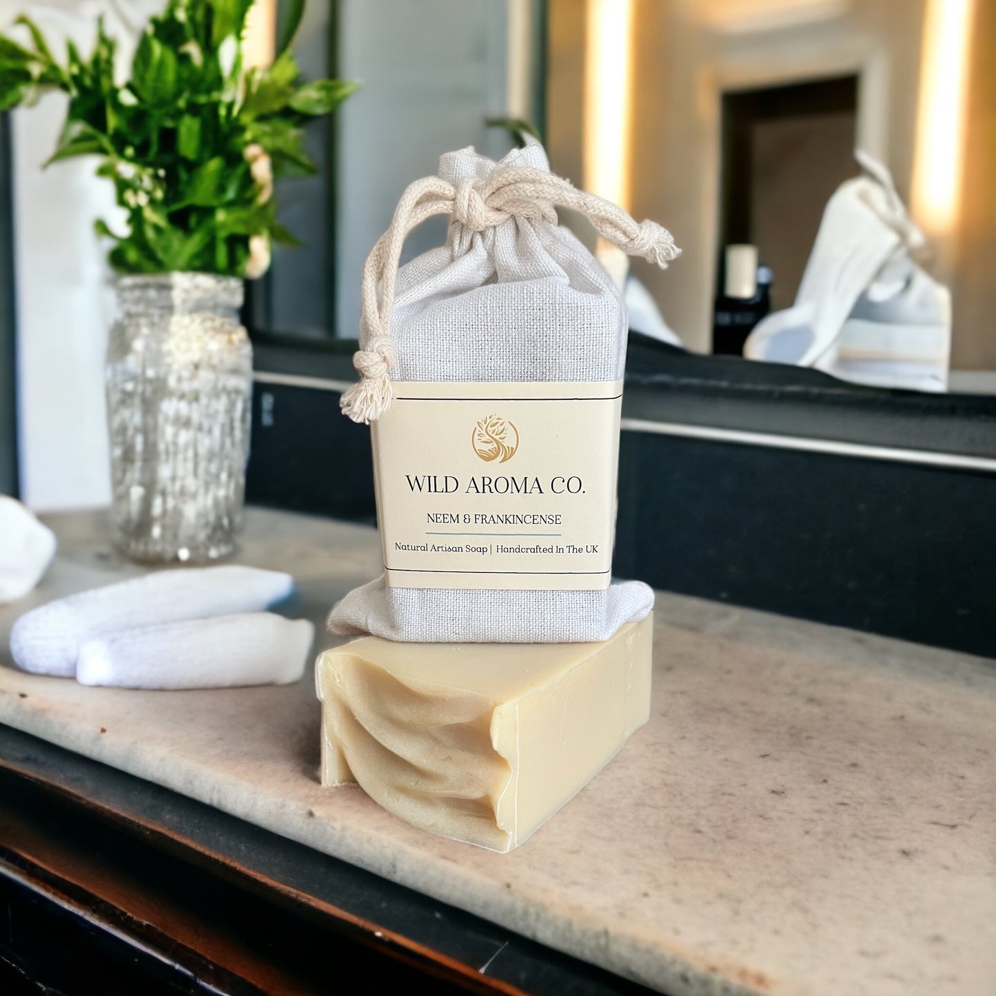 Neem & Frankincense Soap | Bath & Body