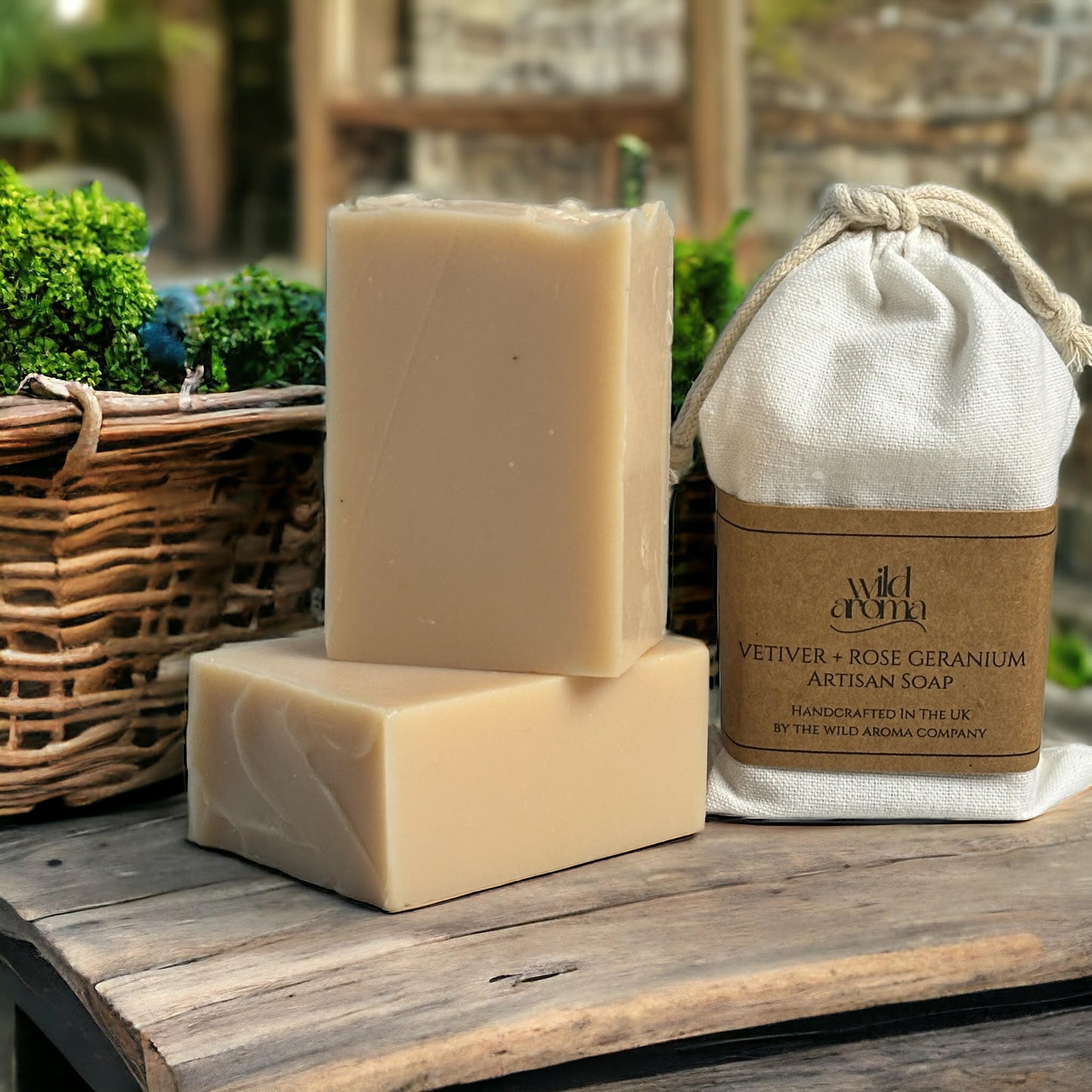Vetiver & Rose Geranium Soap