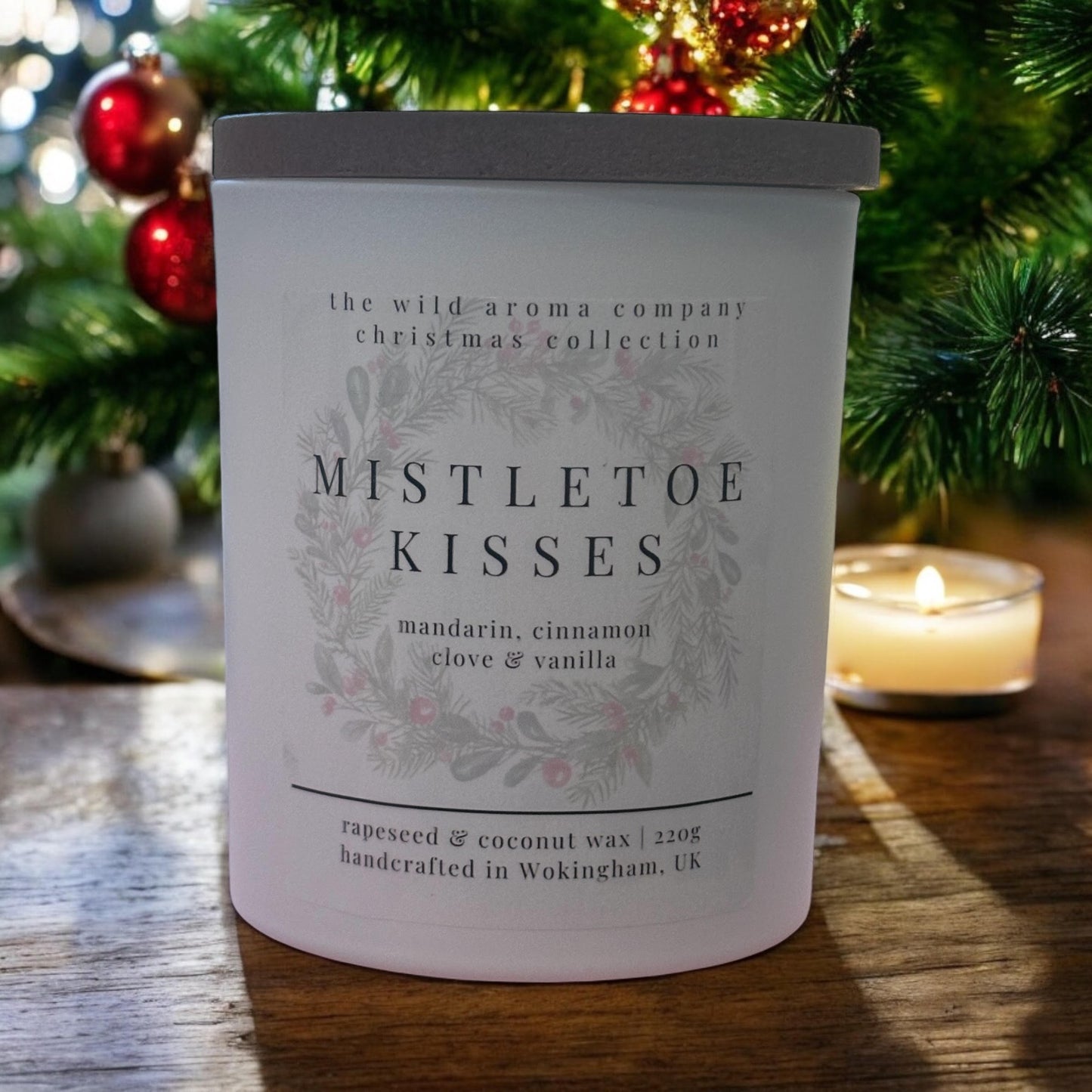 Mistletoe Kisses Candle | The Wild Aroma Company