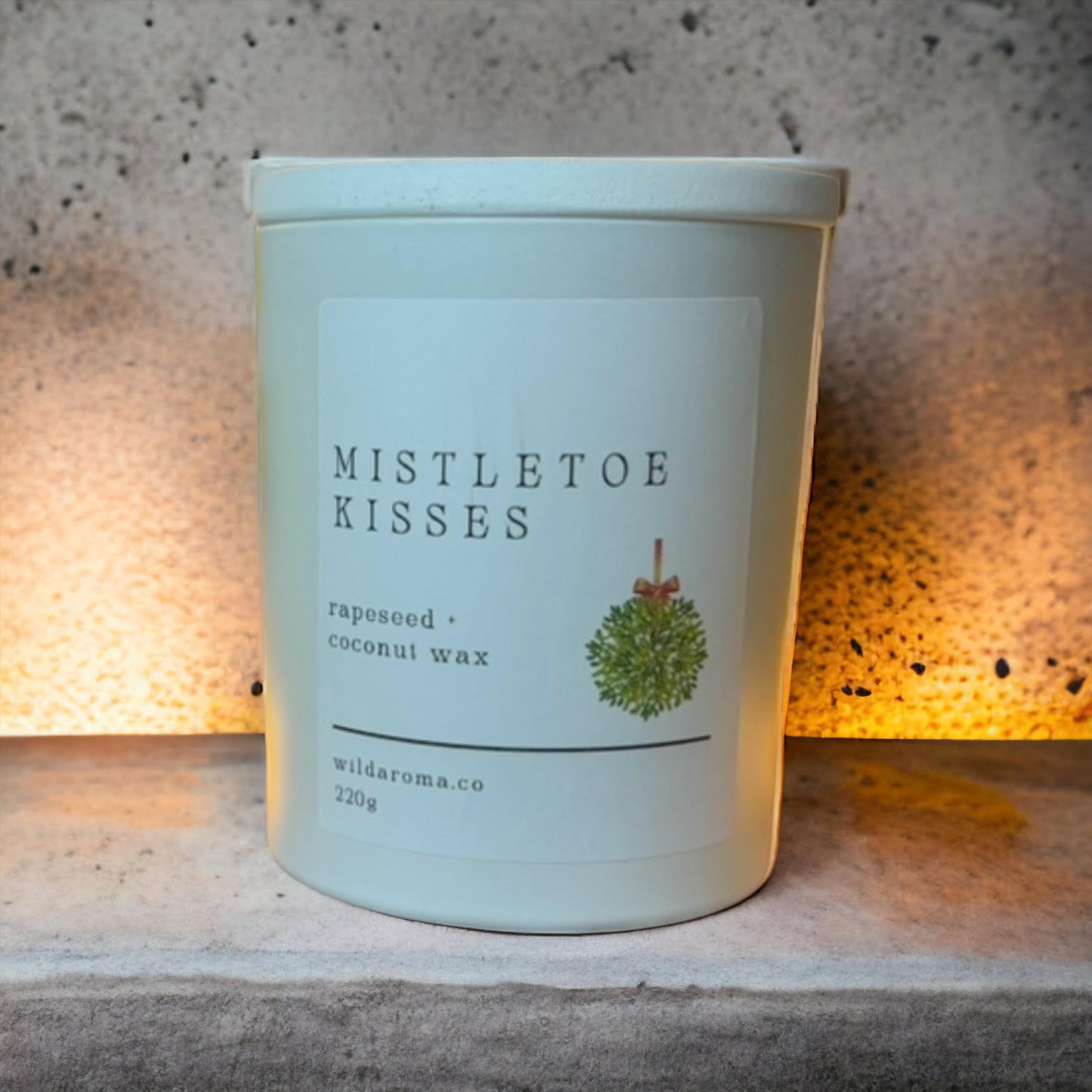 Mistletoe Kisses Candle | Home