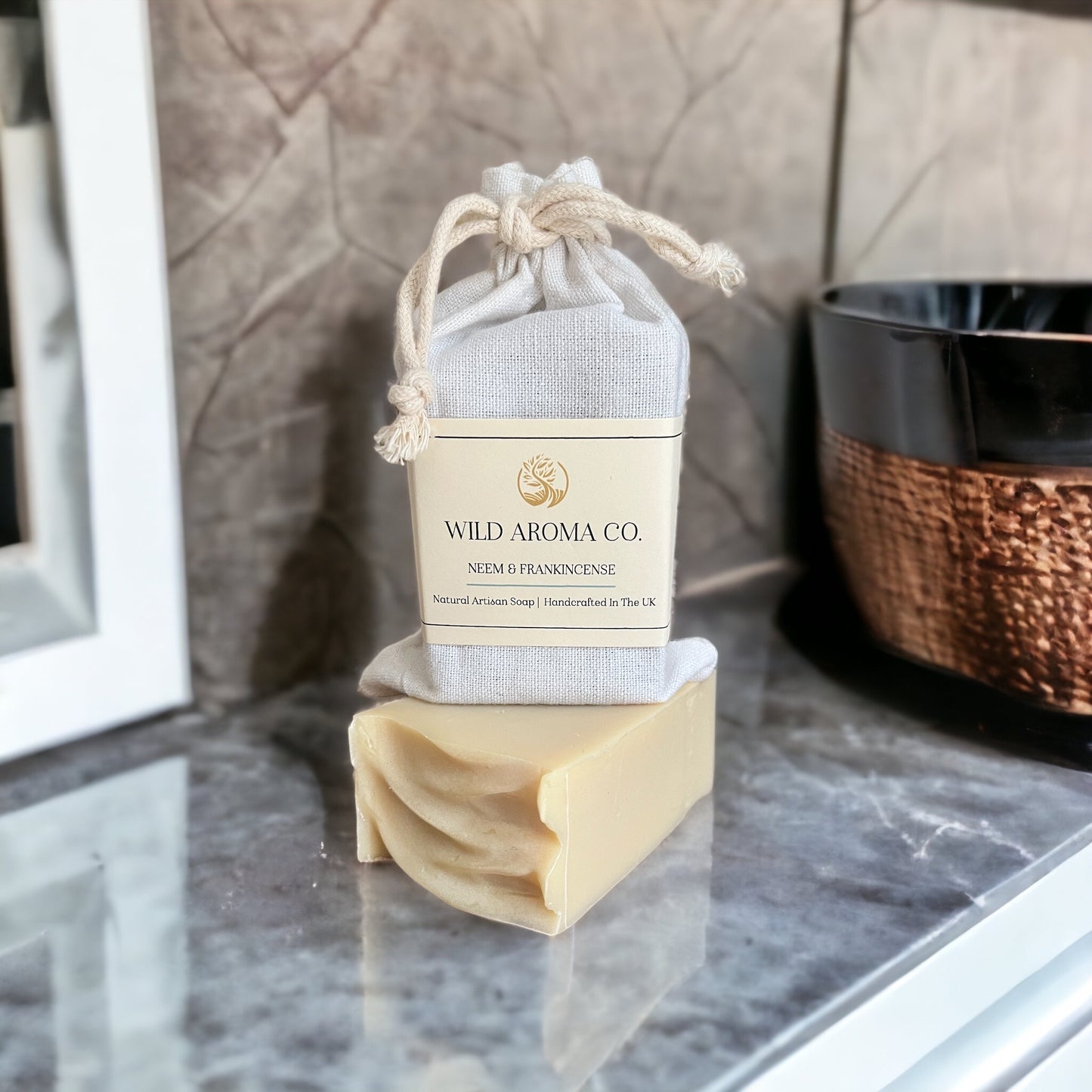 Neem & Frankincense Soap | Bath & Body