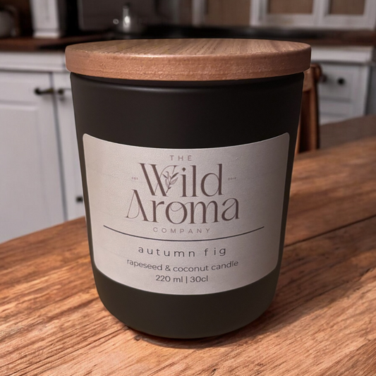 Autumn Fig | Black Jar Candle