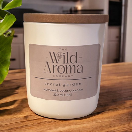 Secret Garden | White Jar Candle