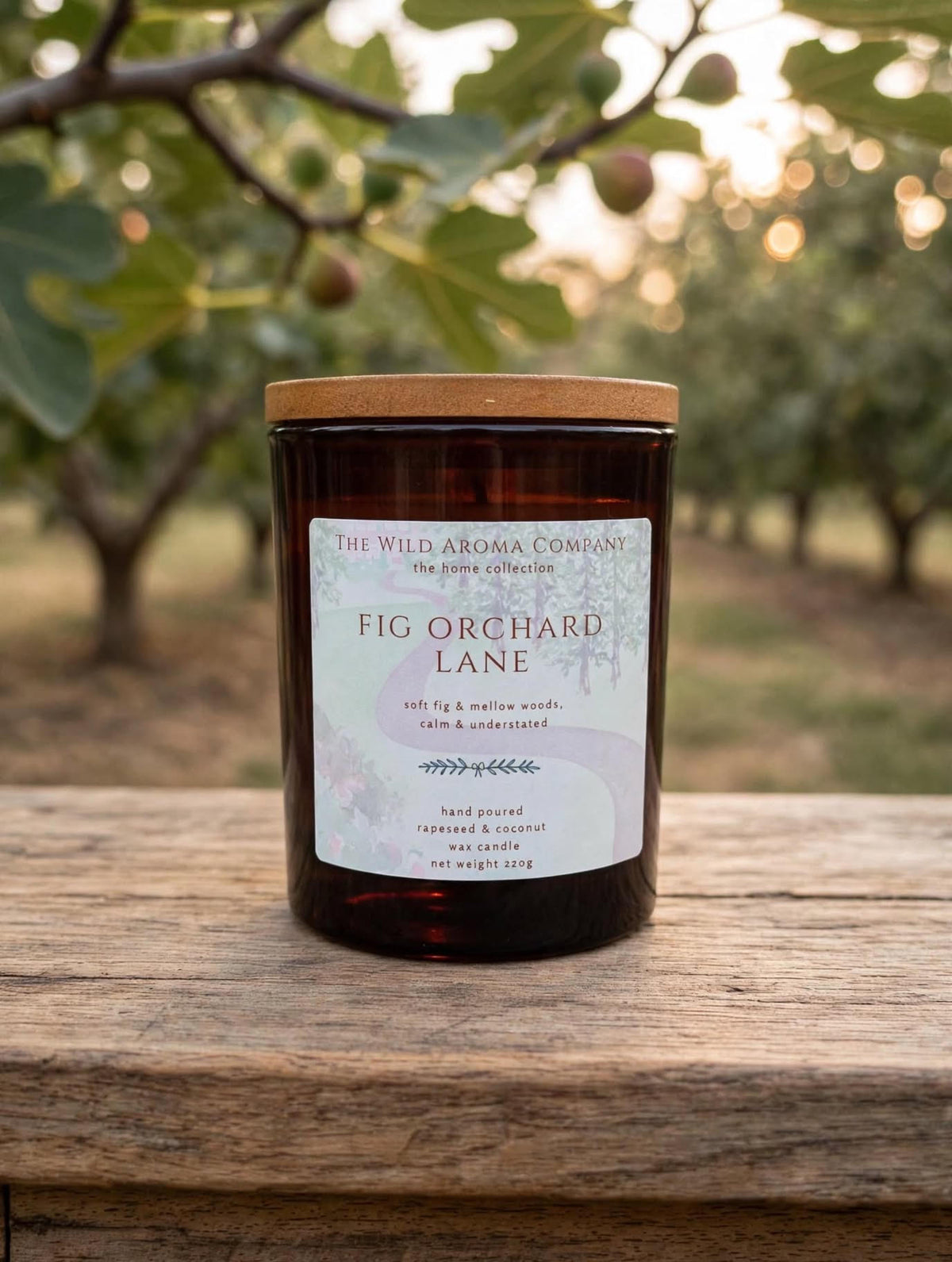 Fig Orchard Lane Candle | Home Candle Collection