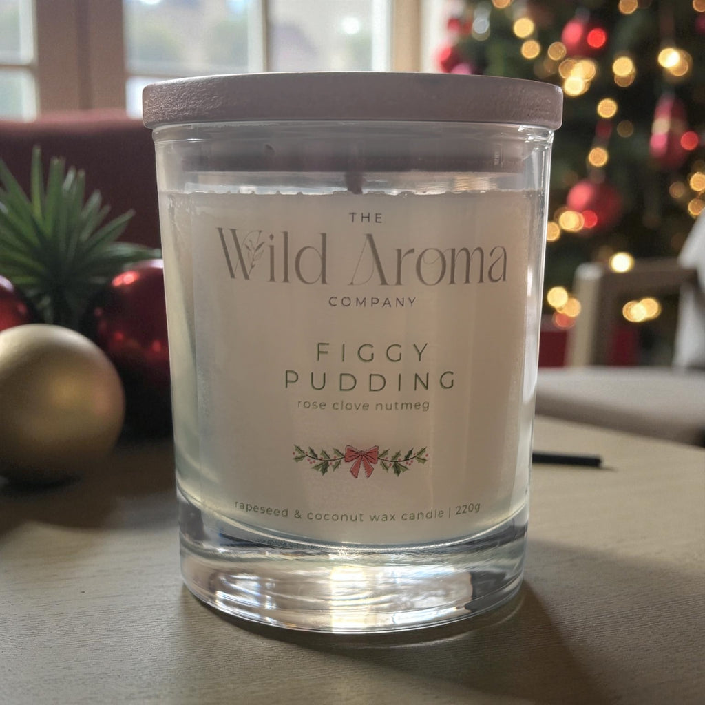 Figgy Pudding Candle | The Wild Aroma Company