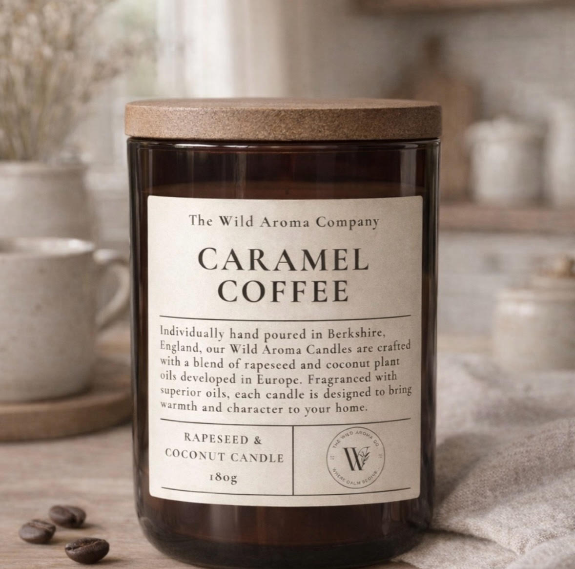 Caramel Coffee | Amber Jar Candle