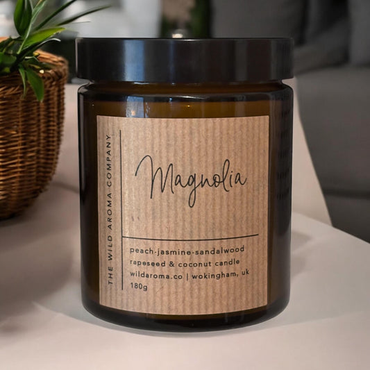 Magnolia Candle | The Wild Aroma Company