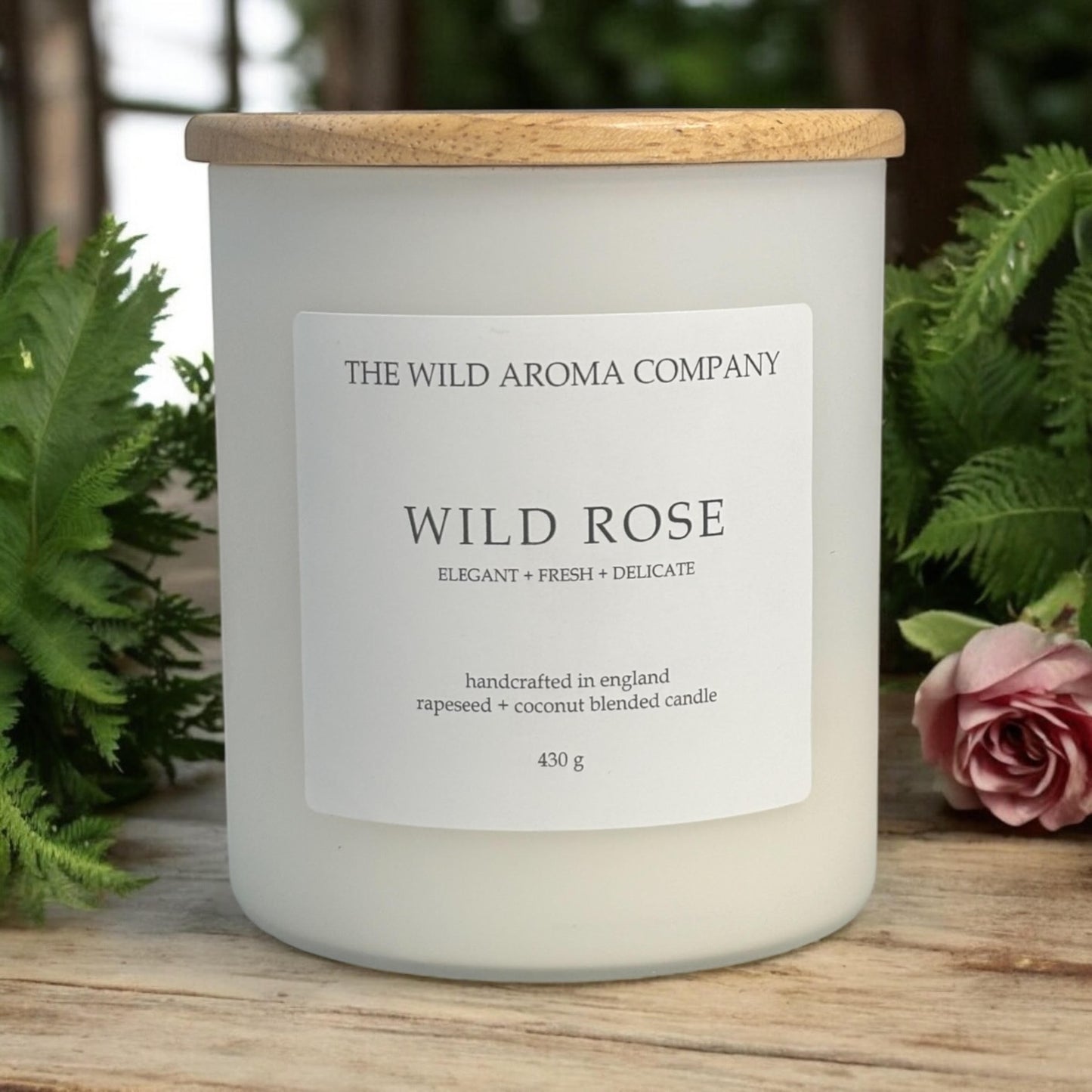 Wild Rose Candle | The Wild Aroma Company