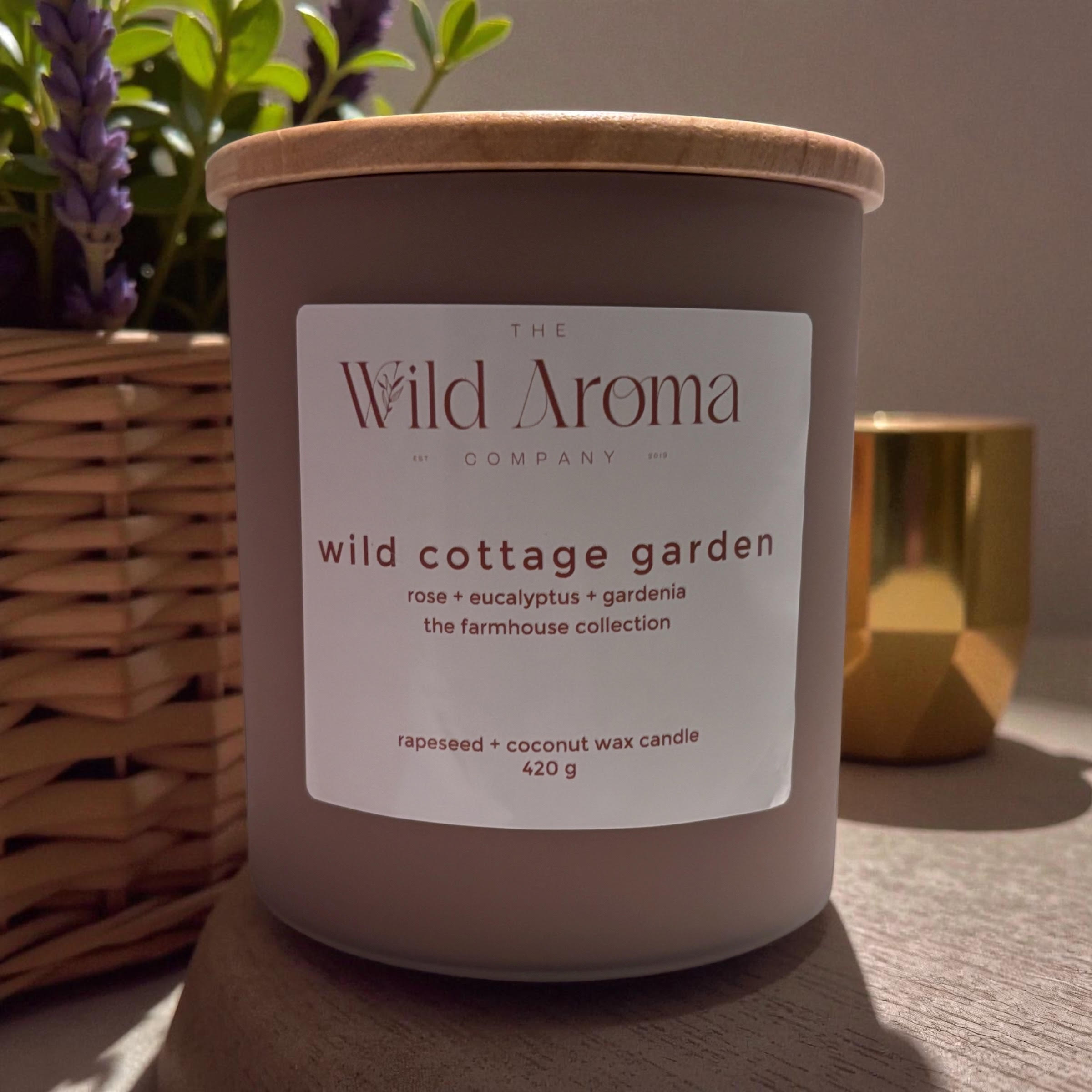 Wild Cottage Garden Candle | The Wild Aroma Company