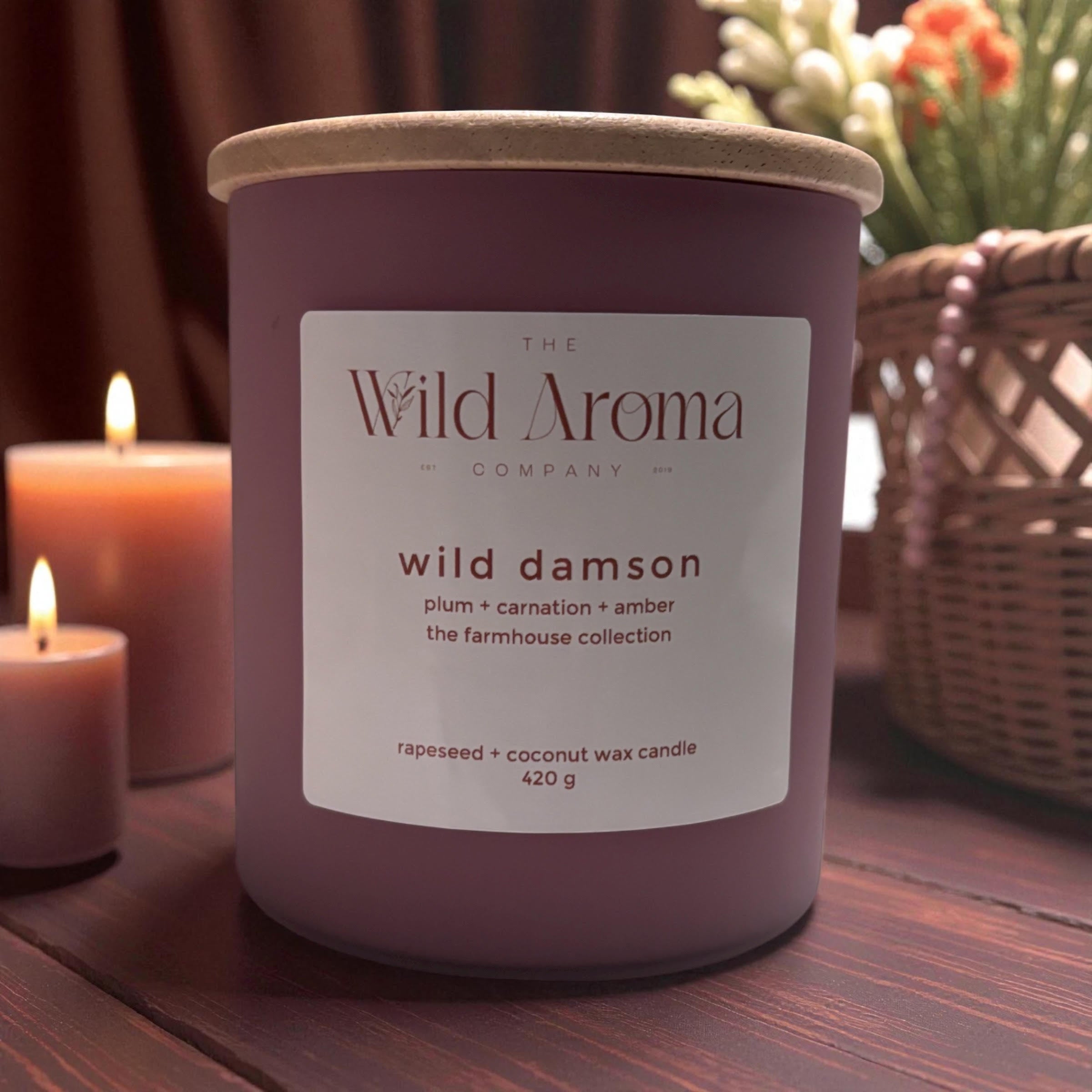 Wild Damson Candle | The Wild Aroma Company