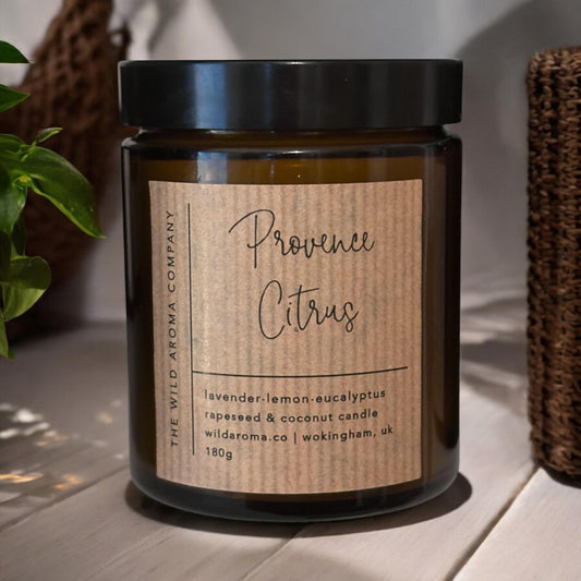 Provence Citrus Candle | The Wild Aroma Company